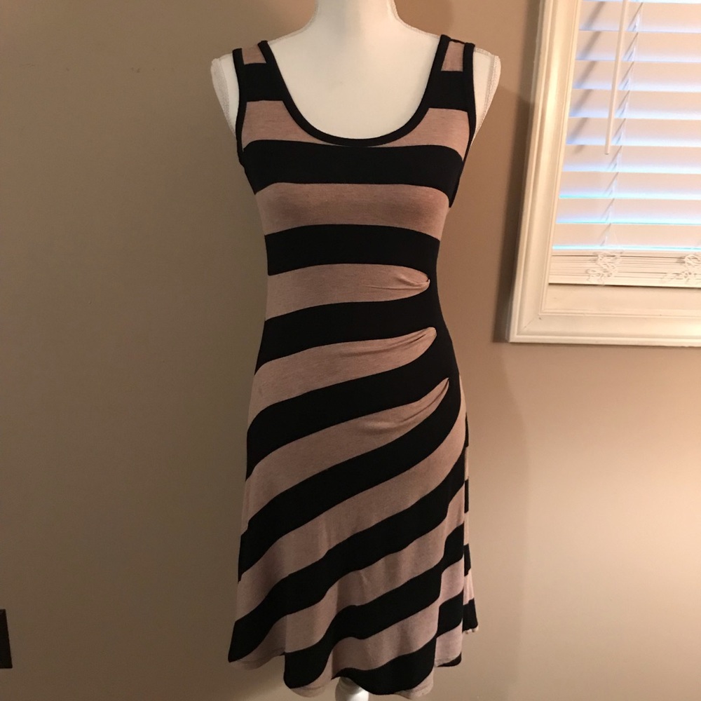 Striped tank dress